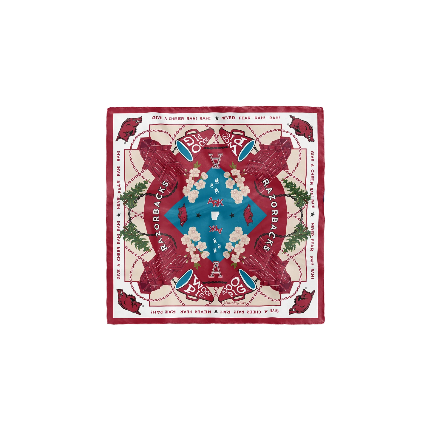 Arkansas Razorback Pocket Scarf