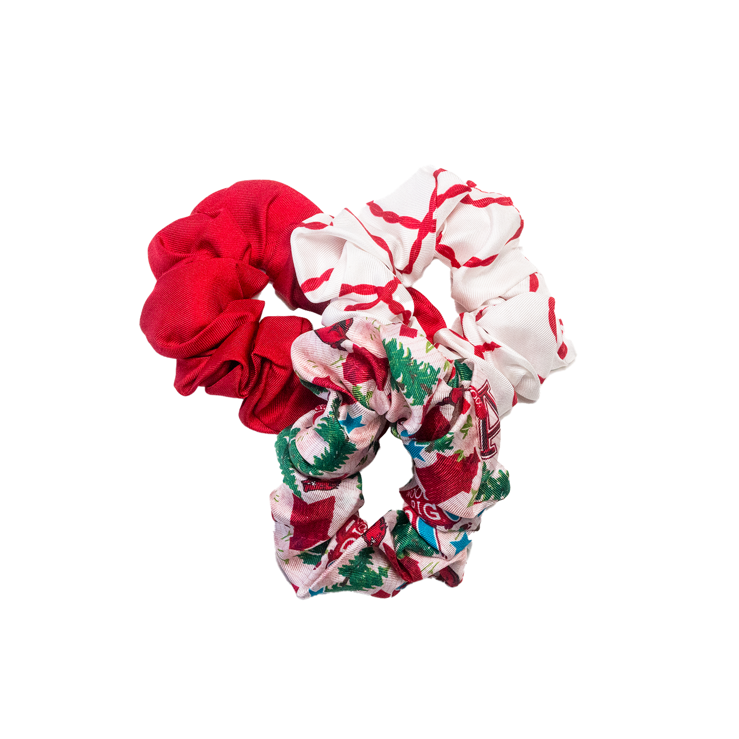 Arkansas Razorback Scrunchie Set