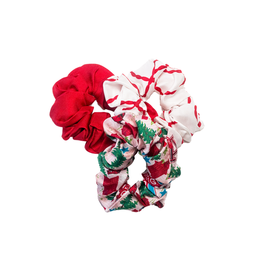 Arkansas Razorback Scrunchie Set