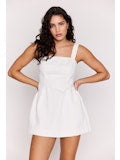 Cove White Denim Mini Dress