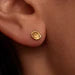 ALCO Gold Form Stud Earrings