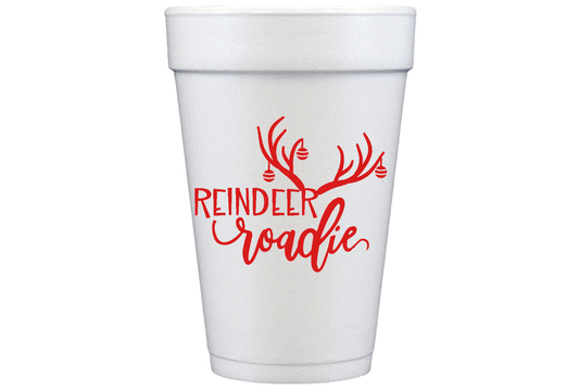 Reindeer Roadie foam cup