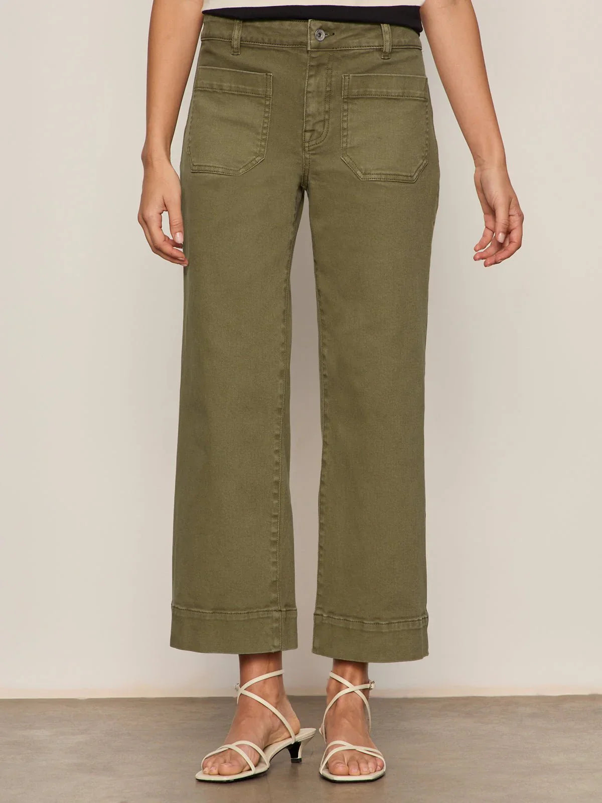 SANCTUARY The Marine Covert Green Jean