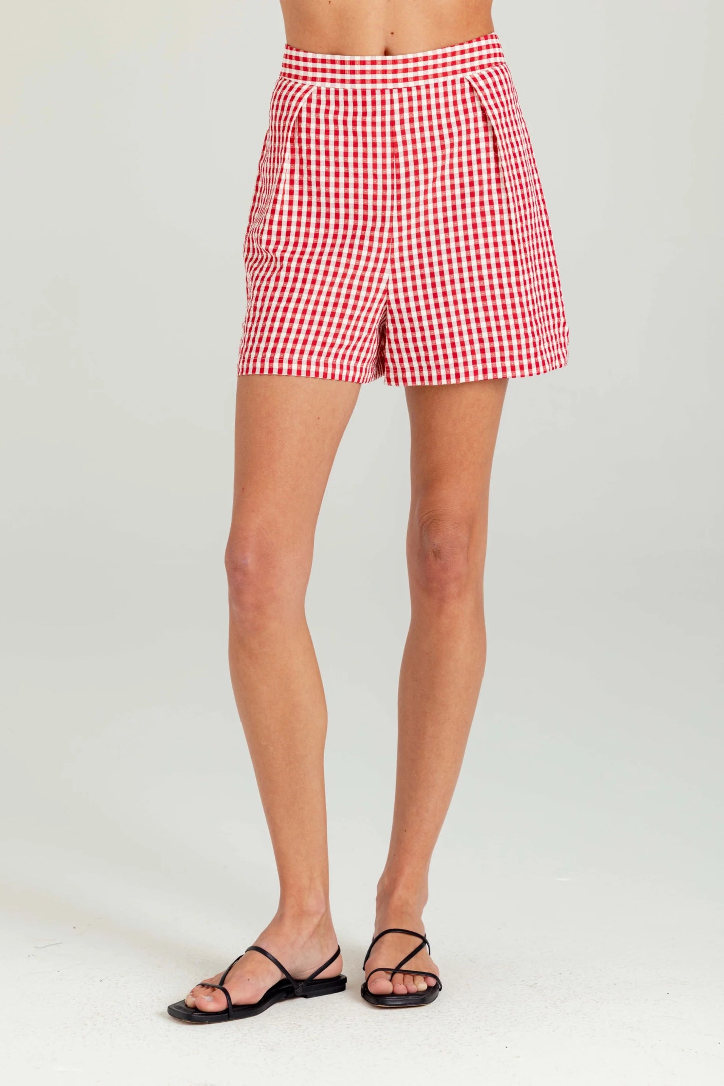 SUNDAYS Montauk Gingham Shorts