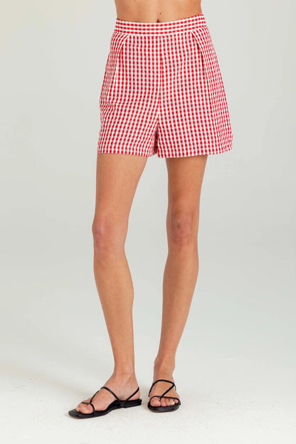 SUNDAYS Montauk Gingham Shorts