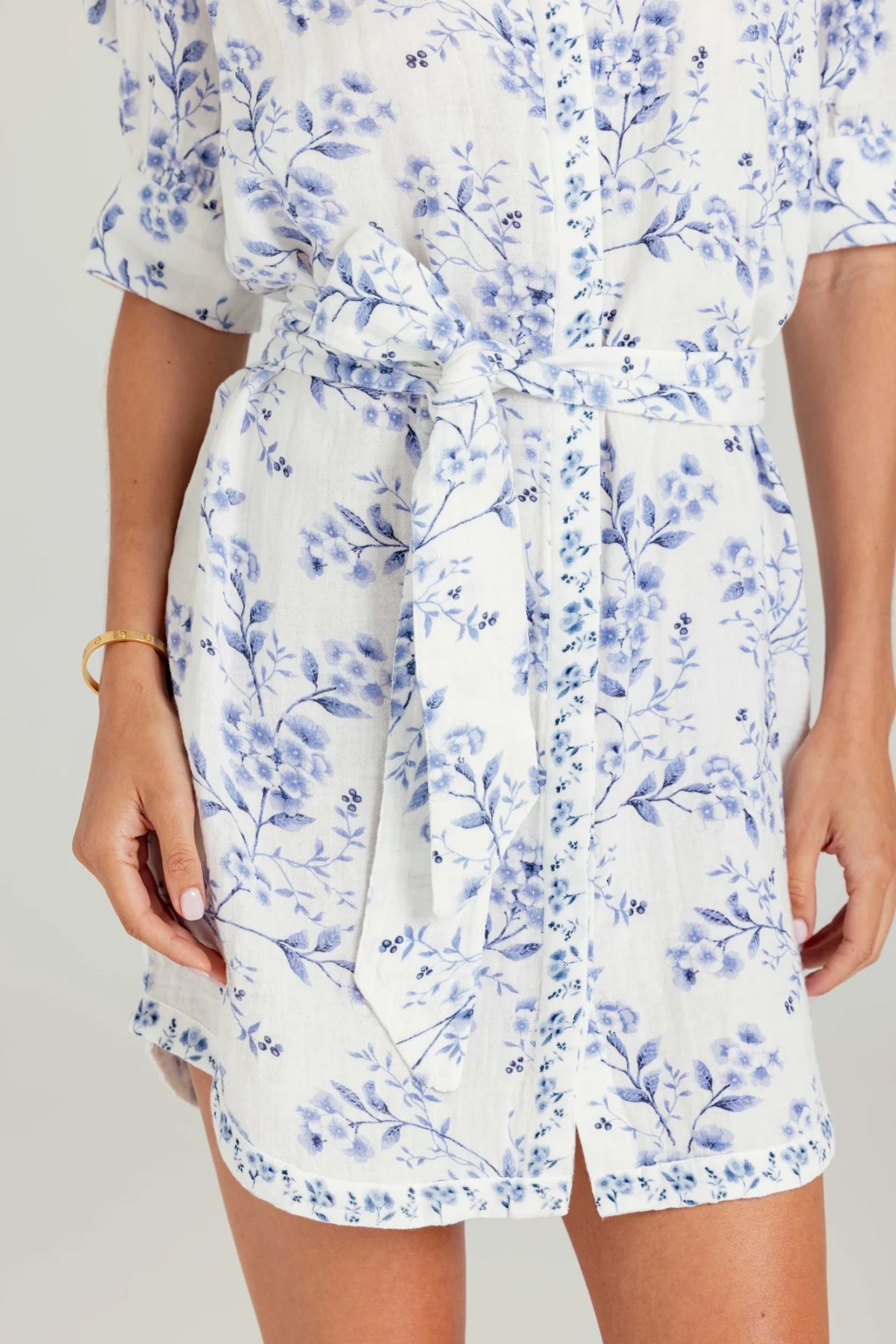 SUNDAYS Azure Bloom Solstice Dress