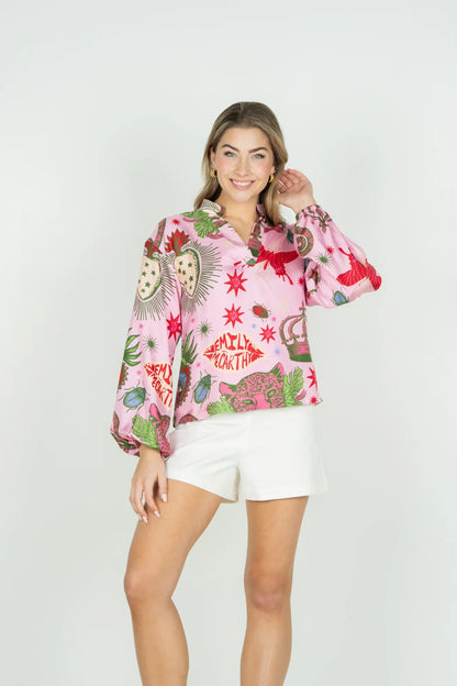 EMILY MCCARTHY Lolli Top - Iconic Joy