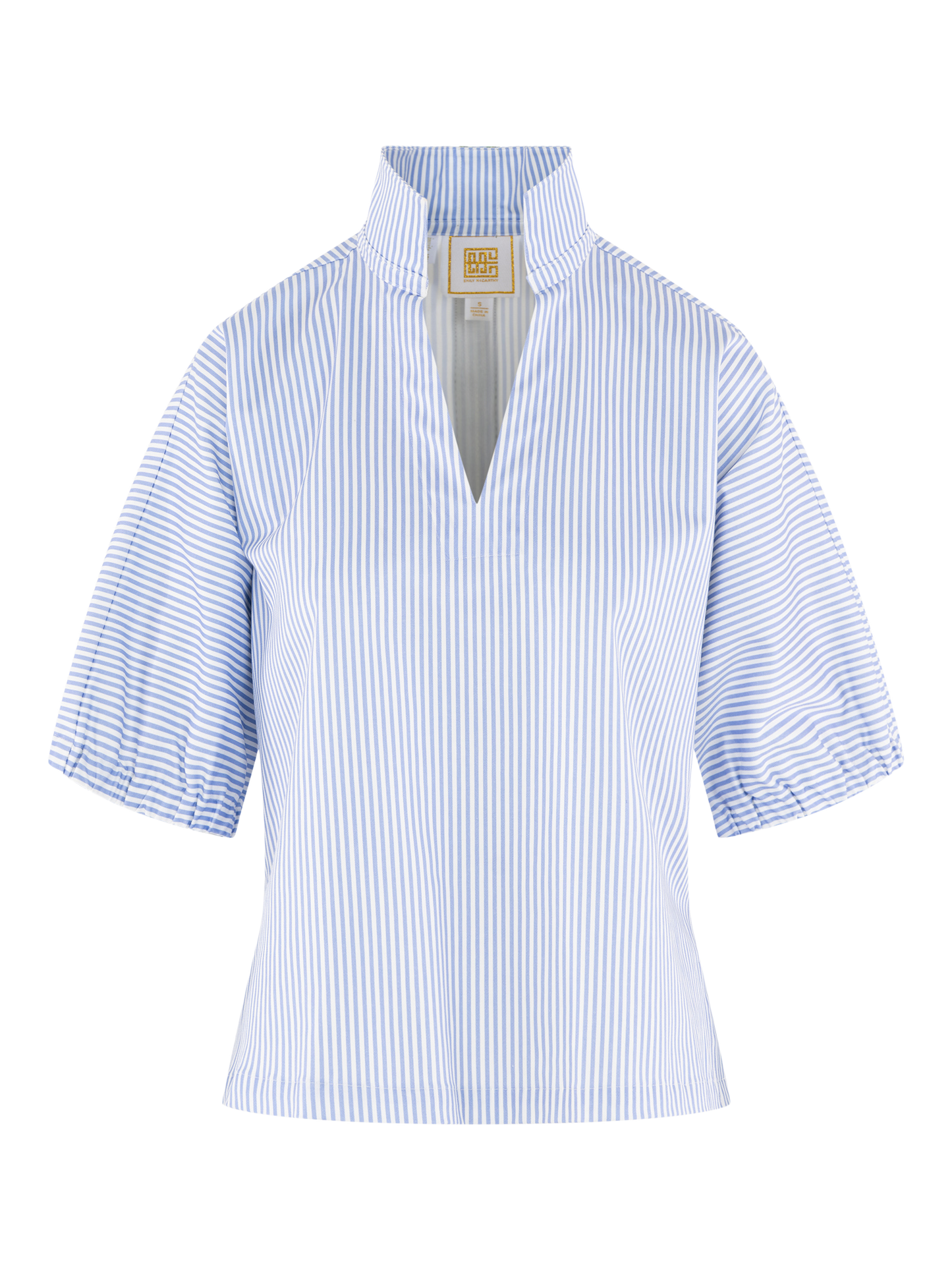 EMILY MCCARTHY Poppy Top - Grapemist Stripe