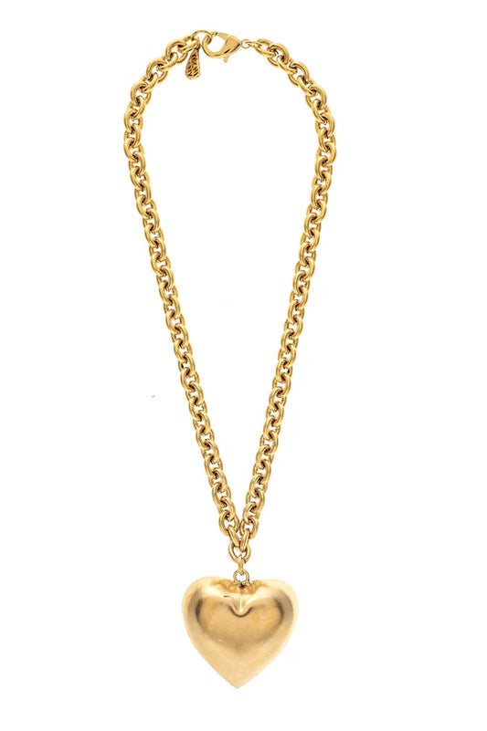 Gold Hart Necklace