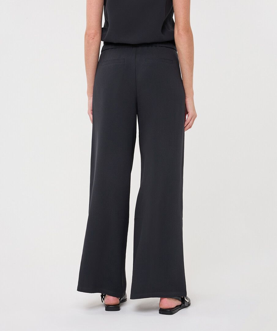 Mandy Black  Wide Leg Trousers