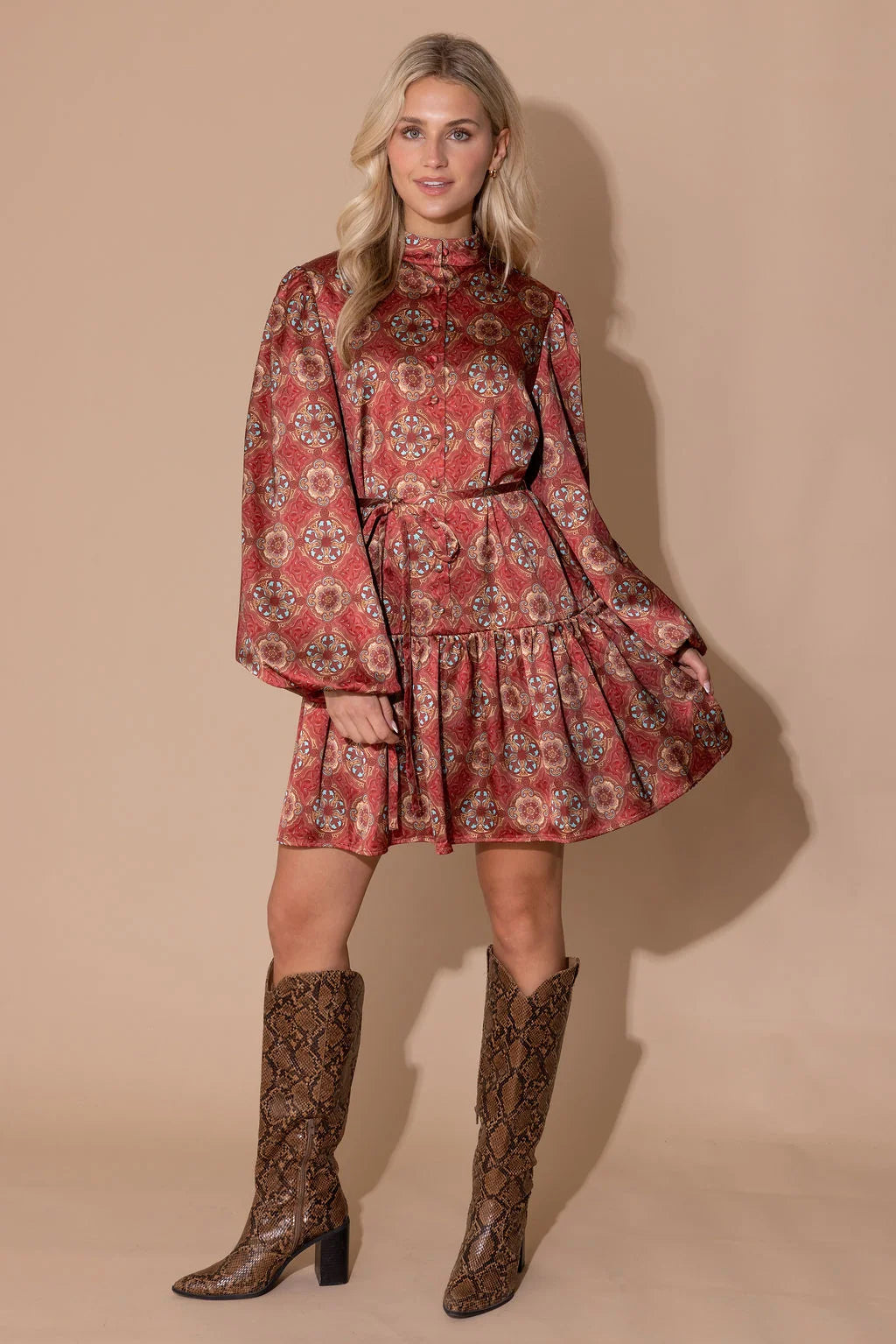 ALDEN ADAIR Desert Jewel Adele Dress