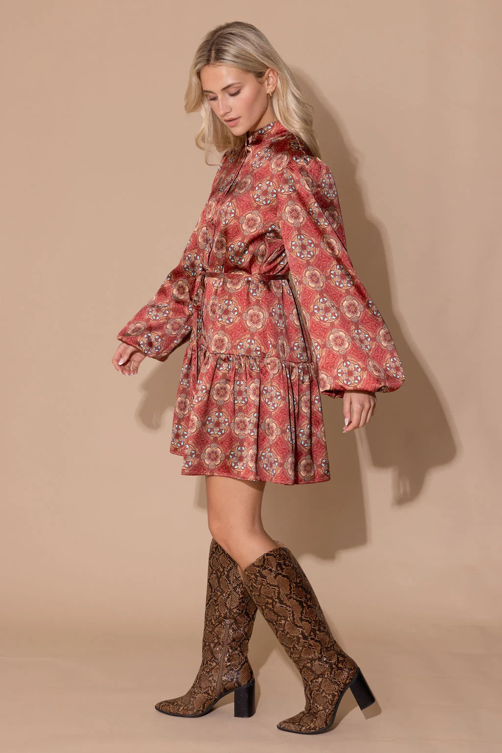 ALDEN ADAIR Desert Jewel Adele Dress