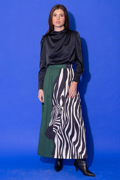 ALDEN ADAIR Wild Silhouette Daphne Skirt