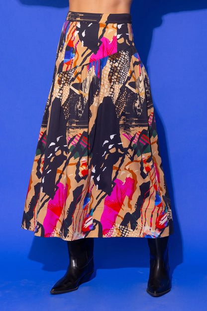 ALDEN ADAIR Aurora Maxi Kelly Skirt