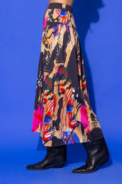ALDEN ADAIR Aurora Maxi Kelly Skirt