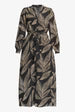 CABALLERO Star Dust Leaf Azura Maxi Dress
