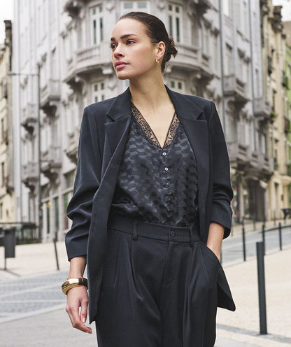 Jane Black 3/4 Sleeve Blazer