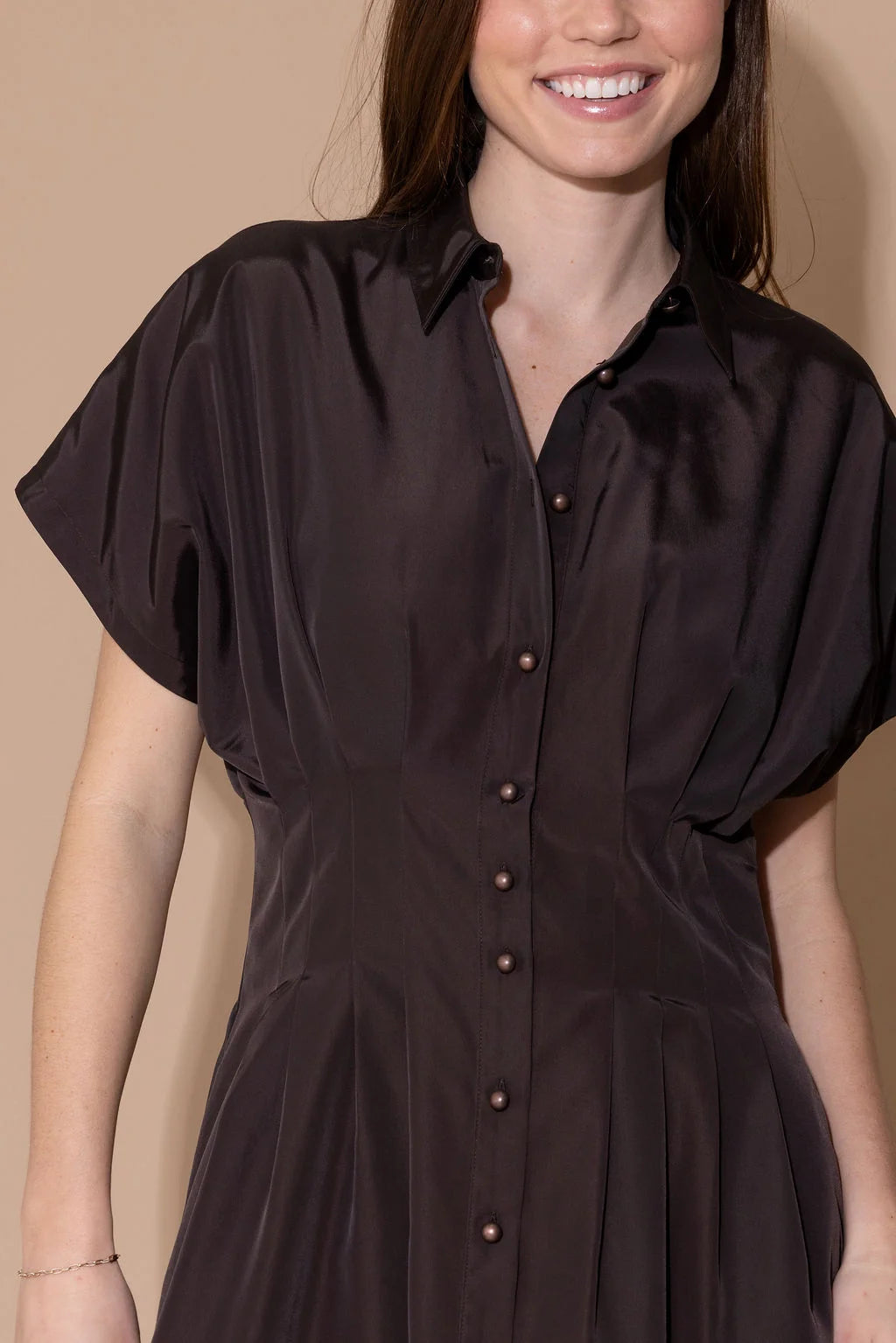 ALDEN ADAIR Coal Becca Dress