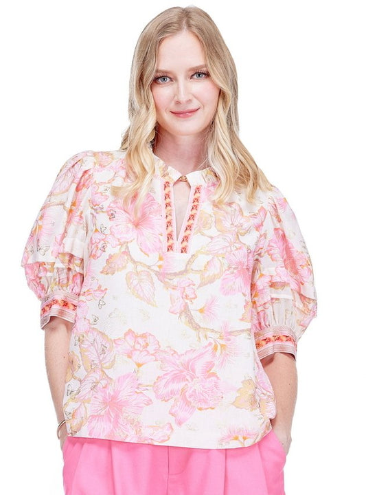 JADE Aloha Bloom Blouse