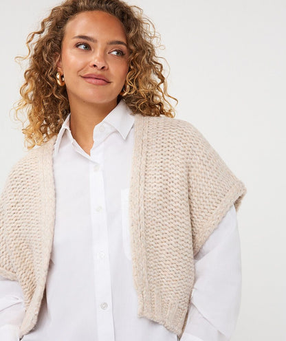 Bisuit Cream  Cardigan