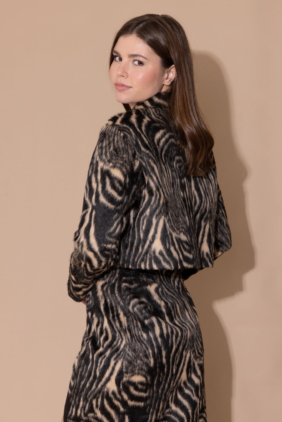 ALDEN ADAIR Ebony Wood Connie Jacket