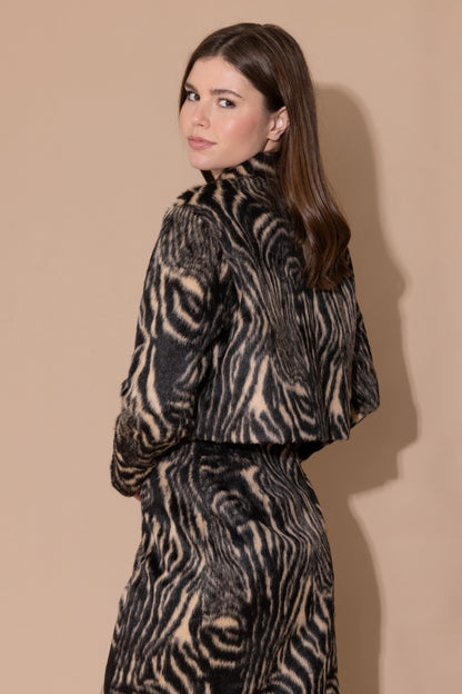 ALDEN ADAIR Ebony Wood Connie Jacket