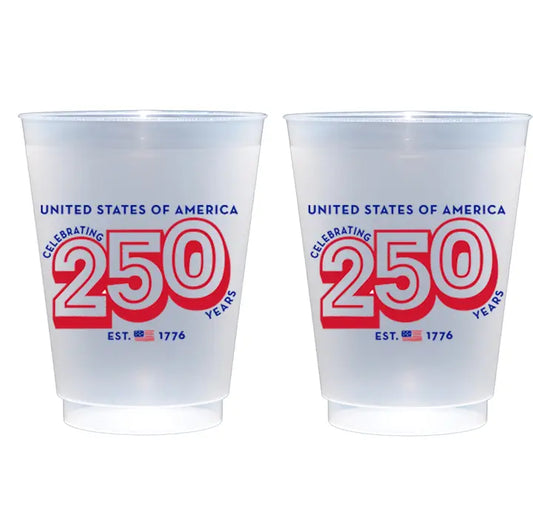 Patriotic / 250 years Frosted Cup