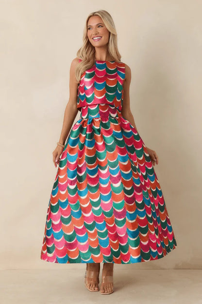 PROSPERINA Party Planner Carmen Ball Maxi Skirt