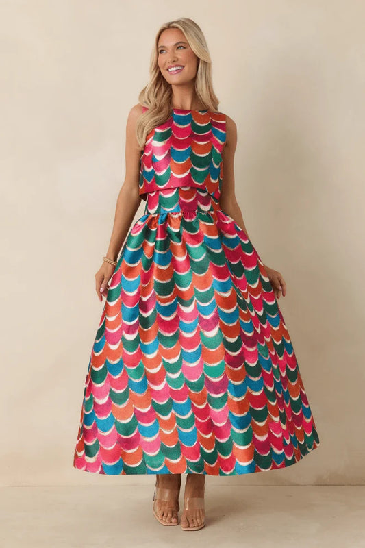 PROSPERINA Party Planner Carmen Ball Maxi Skirt
