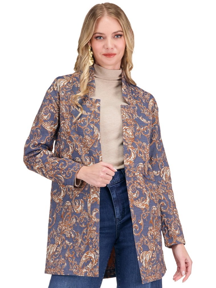 JADE Midnight Scroll Blazer
