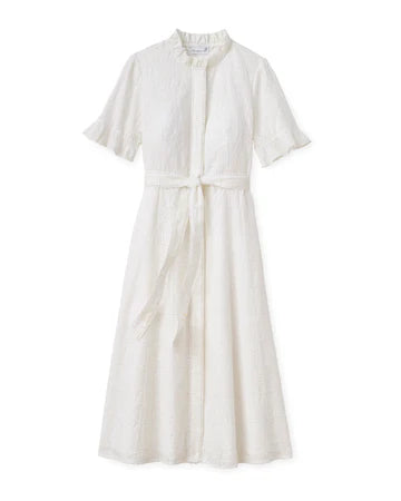 CARTOLINA Soft White Aria Midi Dress