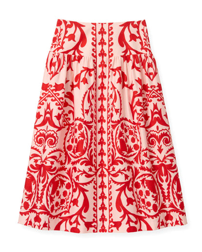CARTOLINA Faraway Print - Poppy - Georgia Maxi Skirt