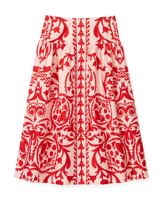 CARTOLINA Faraway Print - Poppy - Georgia Maxi Skirt