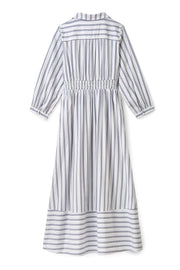 CARTOLINA Seraphina Dress - Coastal Indigo Stripe