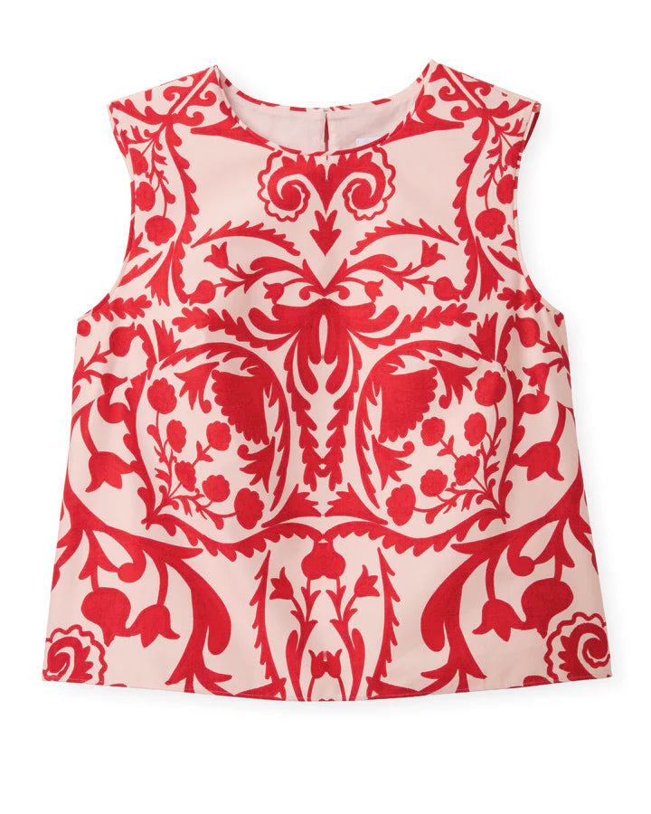 CARTOLINA Faraway Print - Poppy - Linda Shell top
