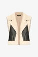 CABALLERO Cream/Black Cove Vest