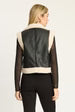 CABALLERO Cream/Black Cove Vest