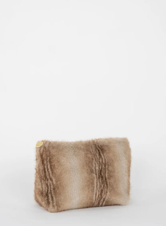 EMILY MCCARTHY Cosmetic Fur Bag