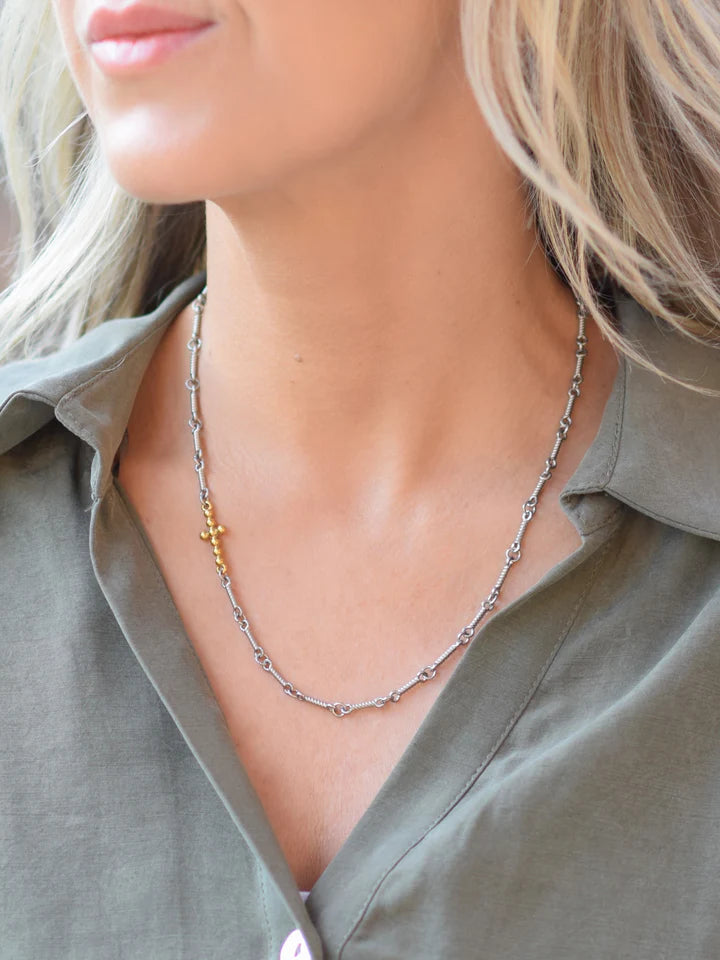 Almighty Then Cross Necklace