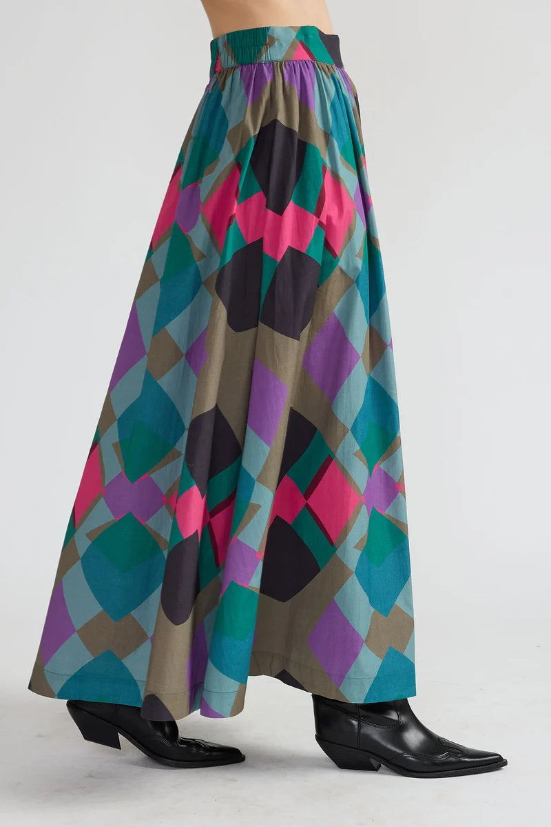 DOUBLE A Diamond Maeve Skirt