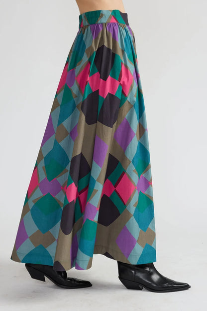 DOUBLE A Diamond Maeve Skirt