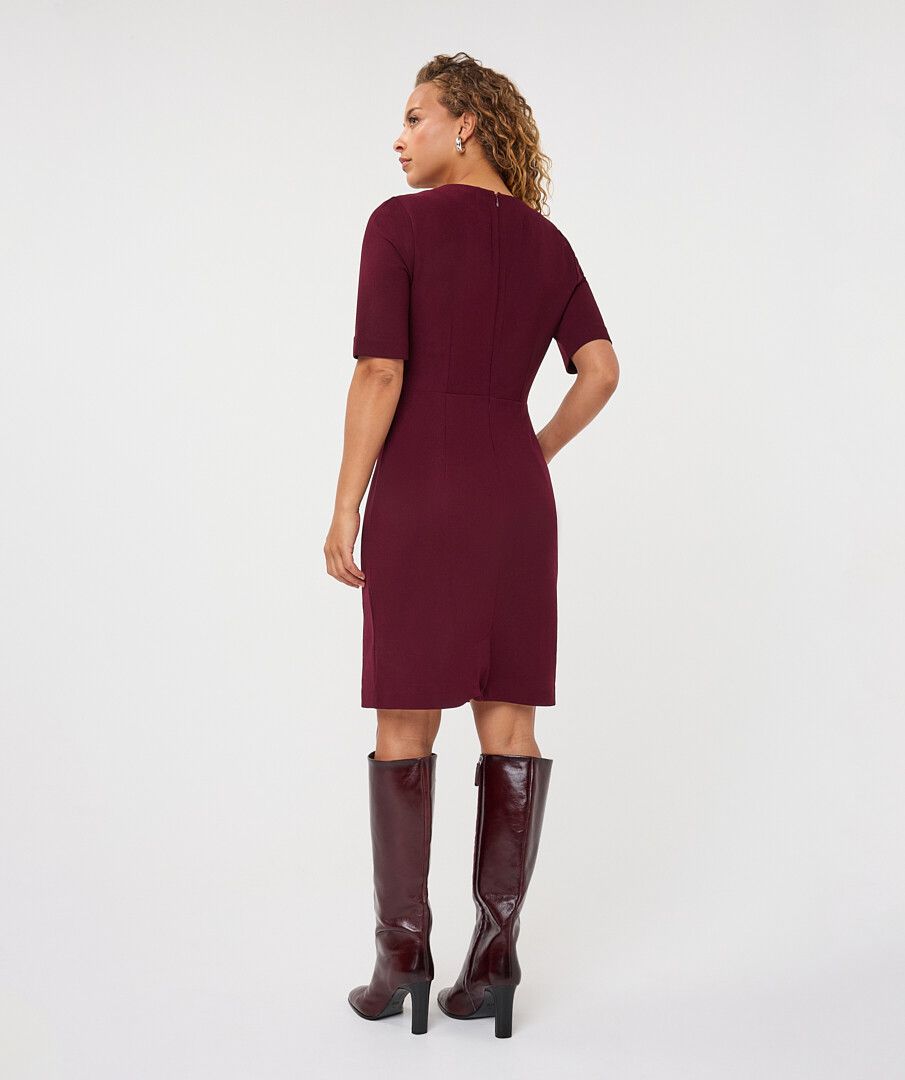 Jemma Merlot Dress