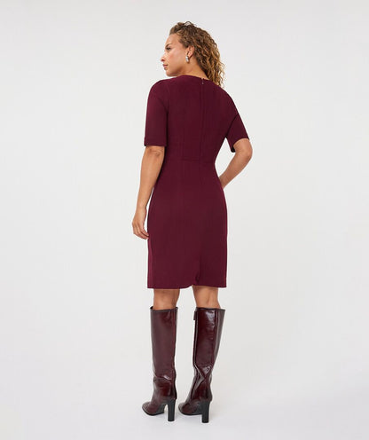 Jemma Merlot Dress