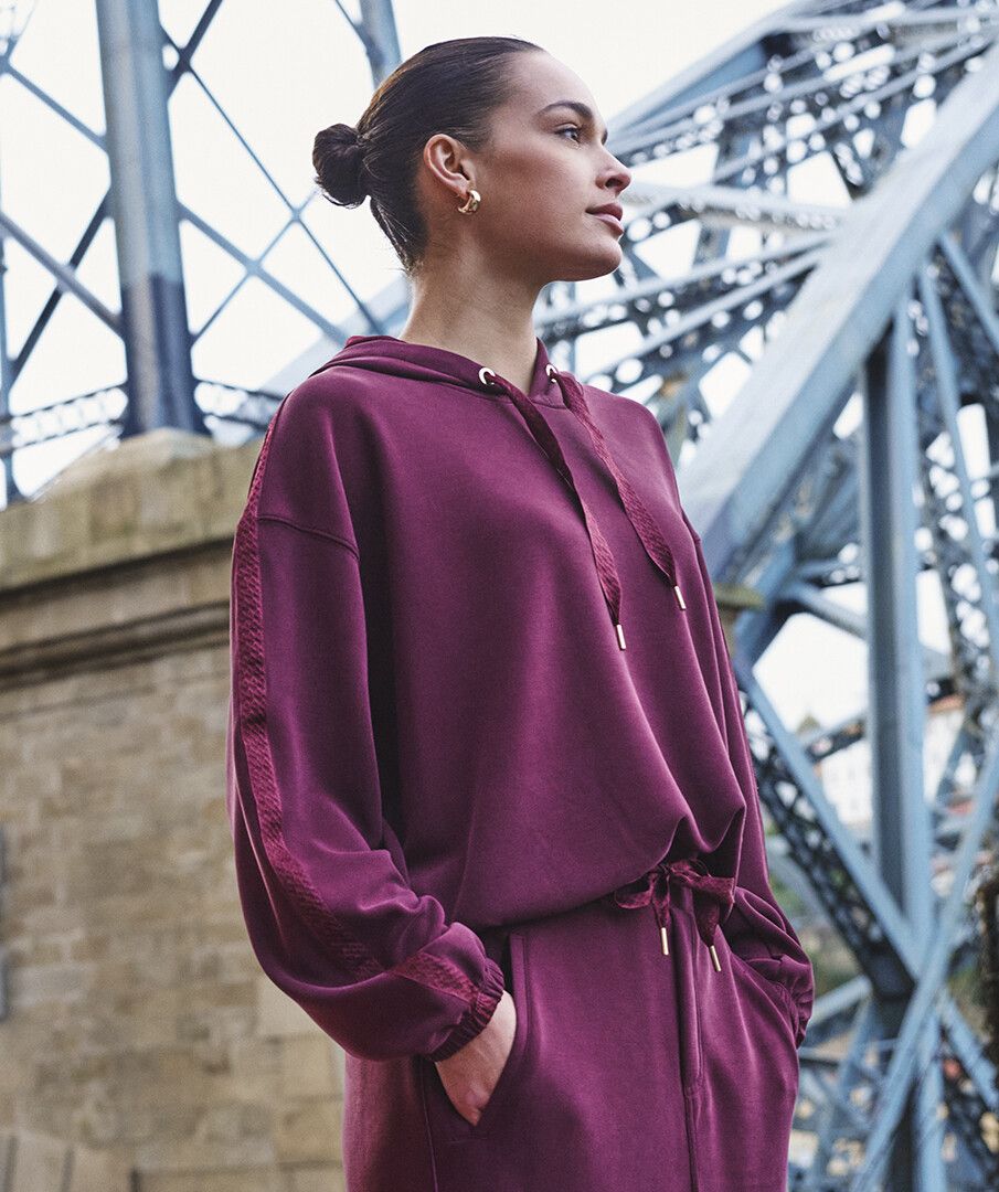 Ella Merlot Modal Top