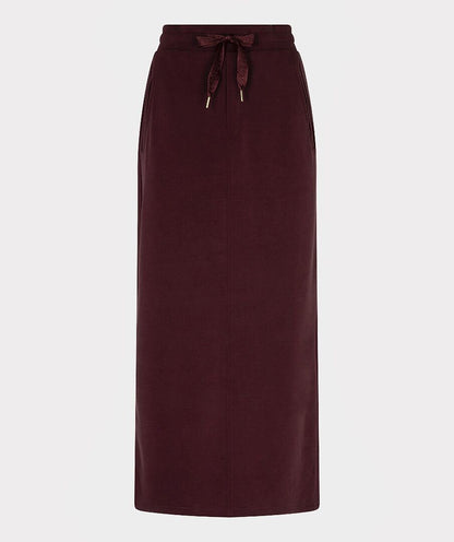 Allegra Merlot Modal Maxi Skirt