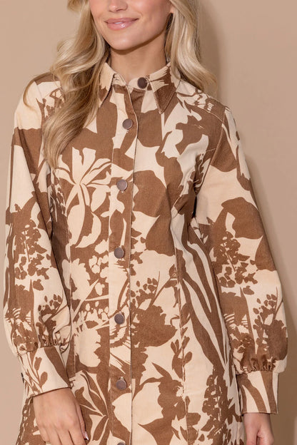 ALDEN ADAIR Sienna Shadow Harriet Dress