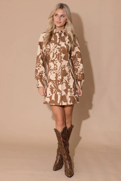 ALDEN ADAIR Sienna Shadow Harriet Dress