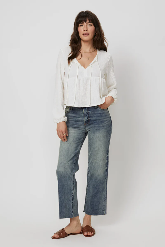 Aberdeen High Rise Crop Vintage Jean