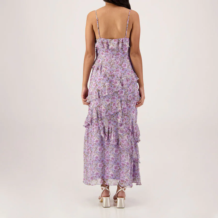 Luella Ruffled Maxi Dress