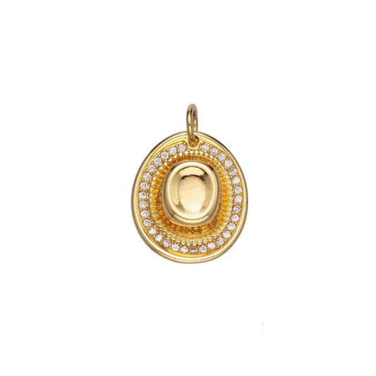 Western Chic Cowboy Hat Charm